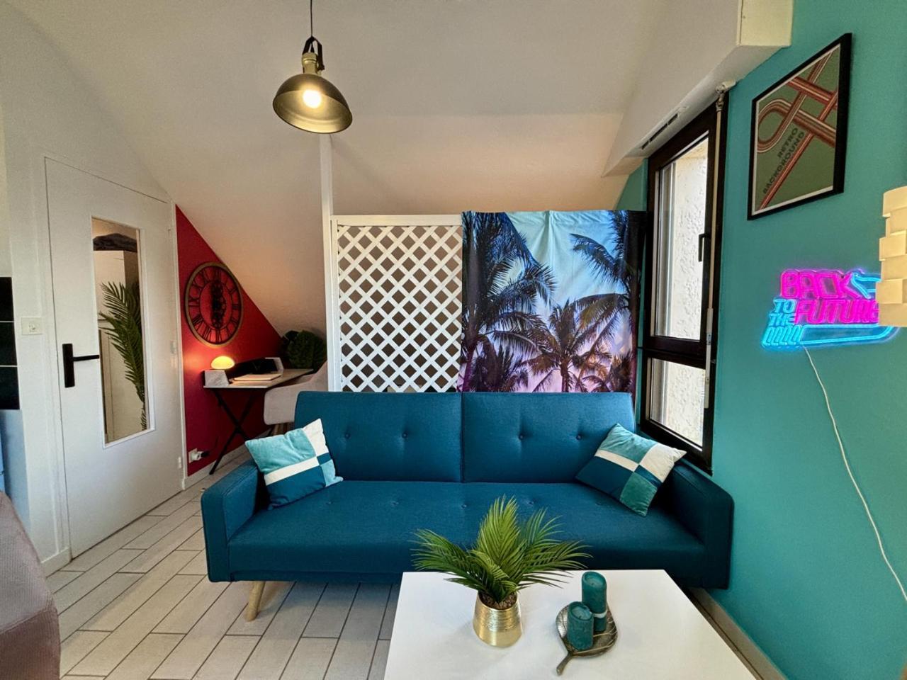 -Tropical Studio- Paisible Parking Wifi Lave-Linge Кемпер Экстерьер фото